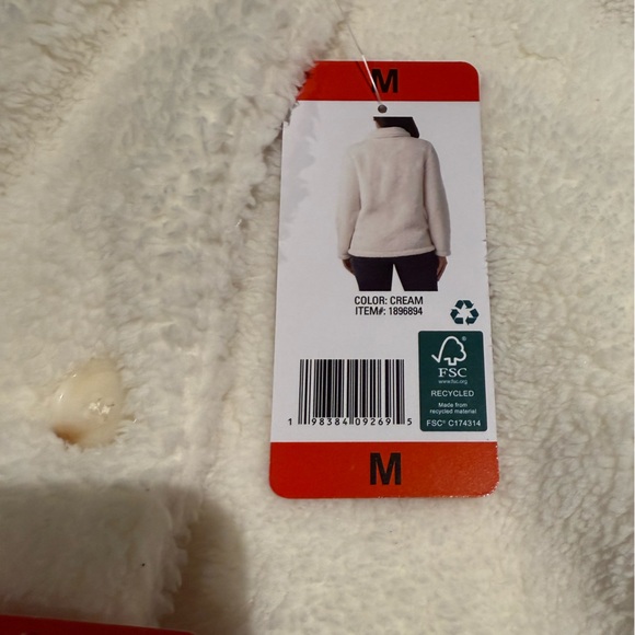 32 Degrees Heat Women's Medium Cozy Fleece Button Front Jacket - Picture 5 of 5